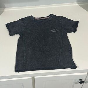 Kids Black Graphic Tee